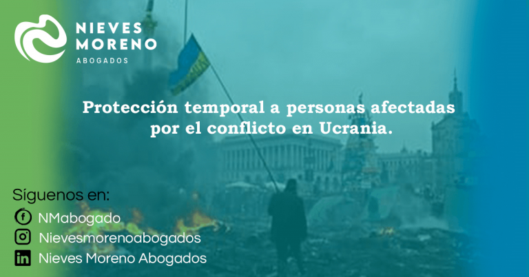 Protección temporal a personas afectadas por el conflicto en Ucrania
